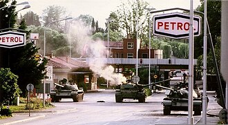 Yugoslav Army Leaves Slovenia